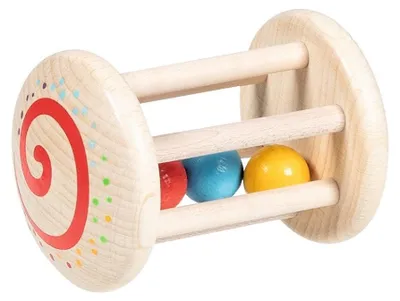 Produktbild von goki Greifling Käfigrassel Regenbogen