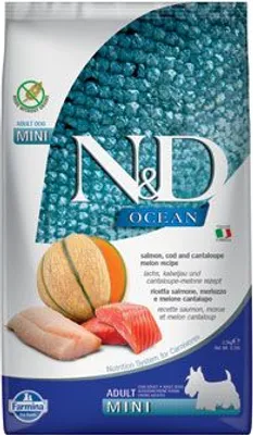 Obrázek produktu pro N&D OCEAN DOG Adult Mini Salmon & Cod & Melon 2,5kg