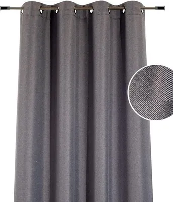 Produktbild von Home Style Verdunkelungsvorhang 135x260 cm – mit Ösen – Bruno Grau