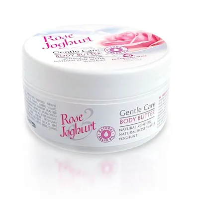 Zdjęcie produktu dla Rose Joghurt - Gentle Care Body Buter z olejem Arganowym
