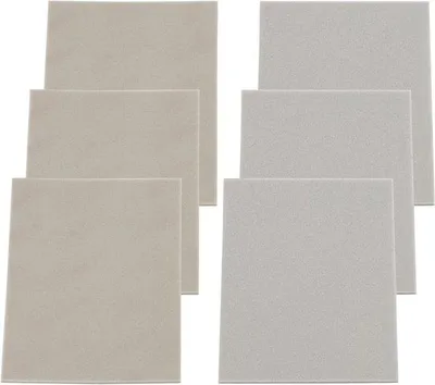 Produktbild von Weiches Polierpad-Set 6-teilig, 140x115mm, fein, nass/trocken
