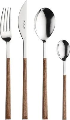 Zdjęcie produktu dla Zestaw 24 sztućców Sushi Queen Teak