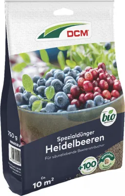 Produktbild von Cuxin DCM Spezialdünger Heidelbeeren 750g Dünger Beerensträucher