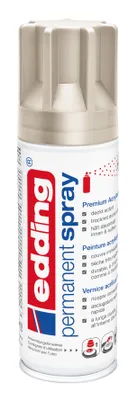 Produktbild von Edding 5200, 200 ml, Champagner, Matte, Sprühdose, Wetterfestigkeit