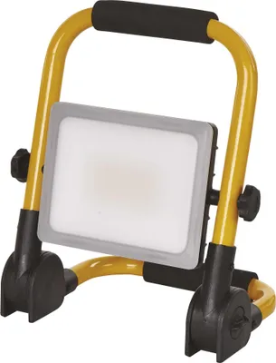 LED reflektor ILIO přenosný, 31 W, černý/žlutý, neutrální bílá