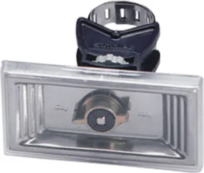 Produktbild von Universal-Schilderhalter aus Edelstahl 1.14016 Simplex | 100x50 mm, 1 Stk