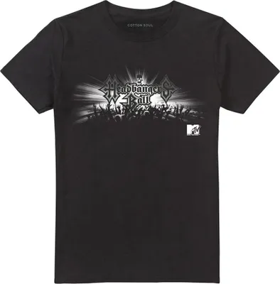 Produktbild von MTV - "Headbangers Ball" T-Shirt für Herren/Damen Uni TV29123 (XXL) (Schwarz)