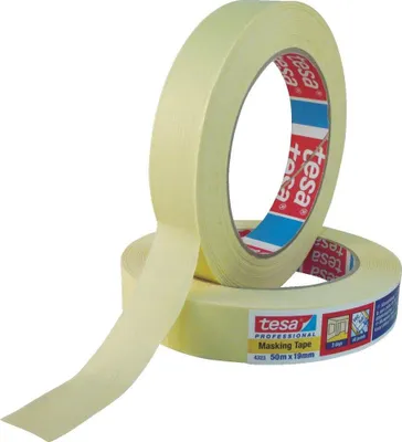 Image de Tesa Ruban crêpe 50m x 30mm Standard beige 04323