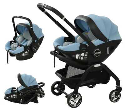 Obrázek produktu pro Dětská autosedačka, multifunkční design, skládací, modrá