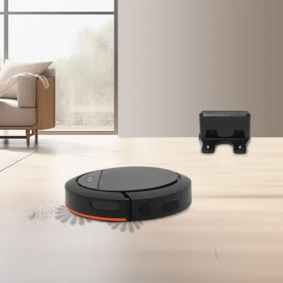 Zdjęcie produktu dla Zamiatarka, zamiatarka 3 w 1, bezprzewodowa zamiatarka, inteligentny robot odkurzający, czarny