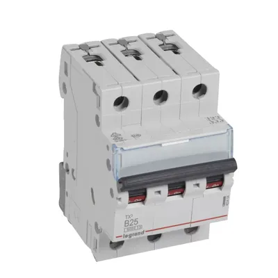 Zdjęcie produktu dla Legrand TX3, Miniaturowy wyłącznik, Typu B, IP20, 240 - 415 V