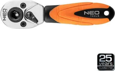 Immagine prodotto di NEO TOOLS Cricchetto per punte e bussole 1/4", 105 mm
