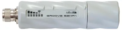 Produktbild von Mikrotik GrooveA 52HPn, 2,4 GHz, 5 GHz, 150 Mbit/s, 10,100 Mbit/s