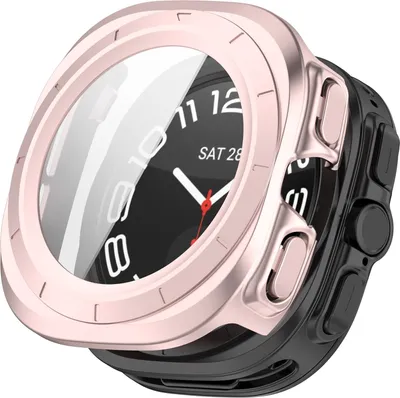 Obrázok produktu pre Puzdro na inteligentné hodinky + ochranné sklo pre Samsung Galaxy Watch Ultra 47 mm, plast PC