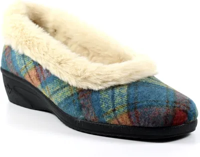 Obrázok produktu pre Lunar - Dámske papuče "Hoxton" GS564 (38 EU) (Modrá)