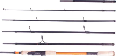 Zdjęcie produktu dla SHIMANO STC AX Travel Spinning Multi Length, 2.7m, 8.86ft, 7-28g, 6 sztuk, wędka podróżna, Medium Light Plus, STCAXMU2730MLP