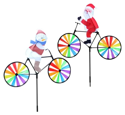 Produktbild von Weihnachtliche Windspiele für den Außenbereich - 2 wasserdichte Modelle
