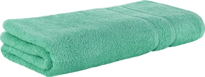 Produktbild von Premium Frottee Saunatuch 80x200 cm in smaragdgrün von StickandShine in 500g/m² aus 100% Baumwolle