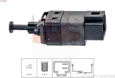 Zdjęcie produktu dla Włącznik Świateł Stop Chevrolet
