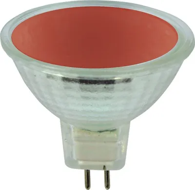 Produktbild von Halogen Reflektor Spiegelreflektor MR16 50W GU5,3 12V Rot dimmbar 36°