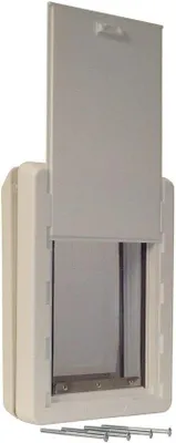 Produktbild von Famanu Hundetür energieeffizient für alle Wetterbedingungen - 12,7 x 24,1 cm
