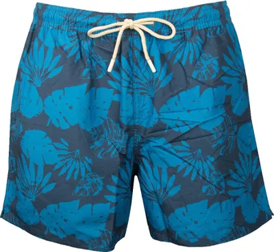 Produktbild von RAGNO Herren-Strand-Boxer-Badeanzug für das Meer oder den Pool, elastischer Bund und sichtbarer Kordelzug, Gesäßtasche, Klettverschluss, Art. U825EB, Taglia 48, Poliestere 100%