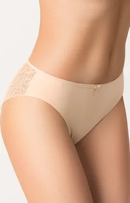 Zdjęcie produktu dla Vivisence 4004 beżowy xl majtki figi