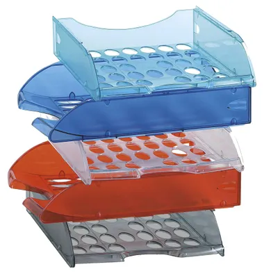 Zdjęcie produktu dla Fellowes E040TRB, Plastik, Niebieski, 260 x 345 x 650 mm