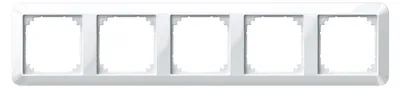 Zdjęcie produktu dla Merten frame 5f.pws/gl scale/vertical 389519