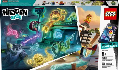 Produktbild von LEGO® Hidden Side 70422 Angriff auf die Garnelenhütte