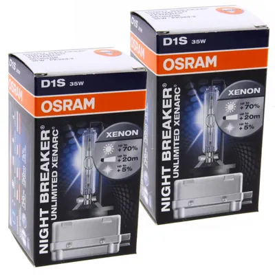 Obrázok produktu pre D1S Night Breaker Unlimited #02, 2 kusy, originálne žiarivky Osram Xenon
