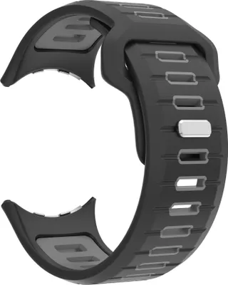 Produktbild von INF 45mm Silikon Sportarmband für Google Pixel Watch 3 Grau