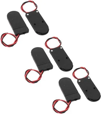 Immagine prodotto di Scatola in plastica con interruttore - 6 pezzi 3V CR2032