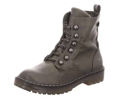 Produktbild von Mustang Damen-Stiefelette Grün, Farbe:grün, EU Größe:37