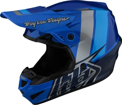 Produktbild von Troy Lee Designs Motocross Helm GP , Nova - Blau, 2XL