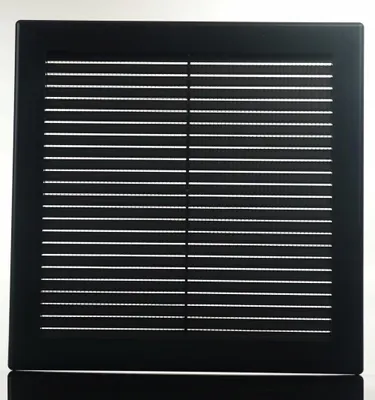 Produktbild von Awenta TRU10CZ Lüftungsgitter flach schwarz 30x30cm