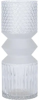Produktbild von Blumenvase aus Glas, zylinderförmig, 30 cm