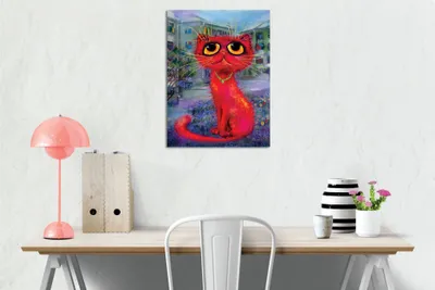 Produktbild von Wallity, DC382- GWN1194, Bunt, Leinwandbilder, 30 x 40 cm, 60% Baumwolle / 40% Polyester