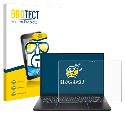 Produktbild von Für Acer Predator Triton 14 AI Schutzfolie BROTECT Displayschutz Display Schutz Folie Klar Transparent