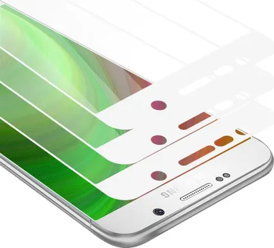 Image de Cadorabo 3x film blindé plein écran pour Samsung Galaxy NOTE 5 film de protection en blanc verre de protection d'écran tempéré