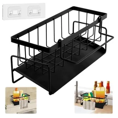 Zdjęcie produktu dla Organizer kuchenny zlew stal nierdzewna uchwyt gąbki 23X9X10CM
