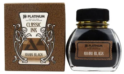 Tinte 60 ml Khaki Schwarz, Pigmenttinte