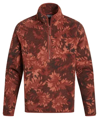 Produktbild von Craghoppers - "Tatton II" Fleece-Oberteil für Herren, mit halbem Reißverschluss CG2447 (M) (Roter Jaspis)