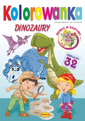 Obrázek produktu pro Kolorowanka. Dinozaury