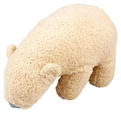 Produktbild von D&D Hundespielzeug Banjo Teddystoff mit Quietscher beige, Größe: L