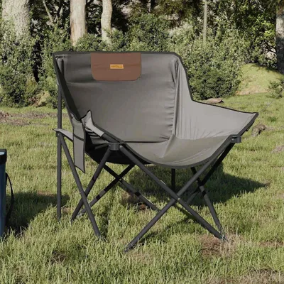 Productafbeelding van Opvouwbare Campingstoelen met Draagtas in Grijs