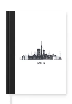 Obrázok produktu pre MuchoWow® Zápisník Denník Rozpočet A5 Berlín - Európa - panoráma