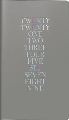 Produktbild von Taschenkalender Modell int. 8,7x15,3cm 1 Woche/2 Seiten Balacron Iridescvent 2026.