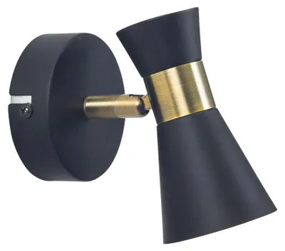 Immagine prodotto di Applique LEDS C4 Eufo - 16 W, nera