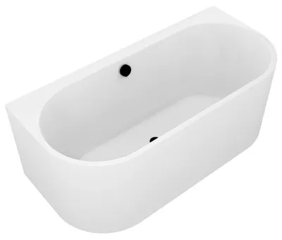 Produktbild von Polysan ASTRA DR MONOLITH wandstehende Badewanne 160x75x60cm, weiß